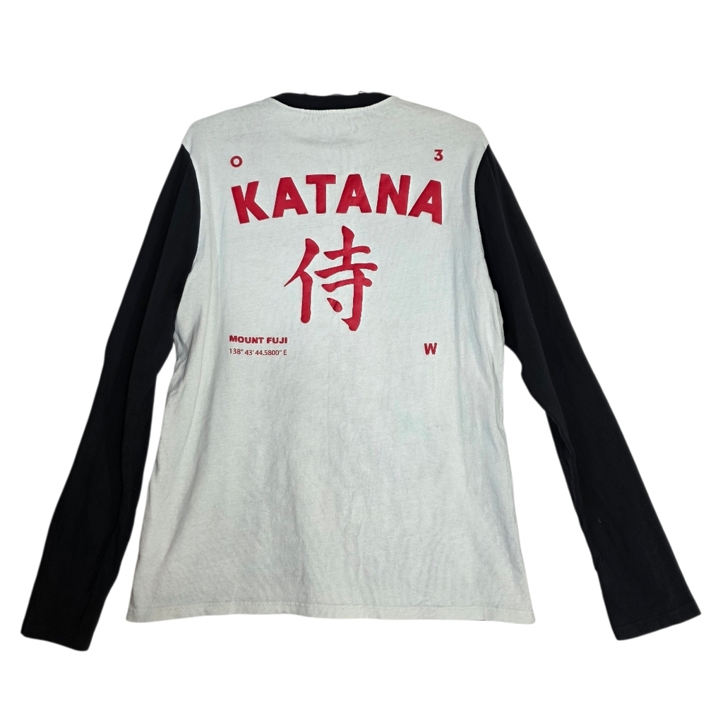 Once We Were Warriors Mount Fuji Long Sleeve Shirt japanese streetwear Katana